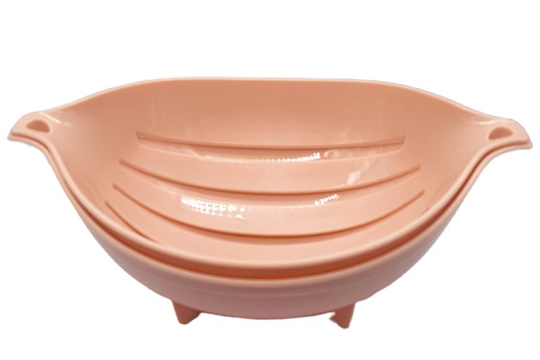 Thau rổ sọc nhựa Châu Hưng 01
