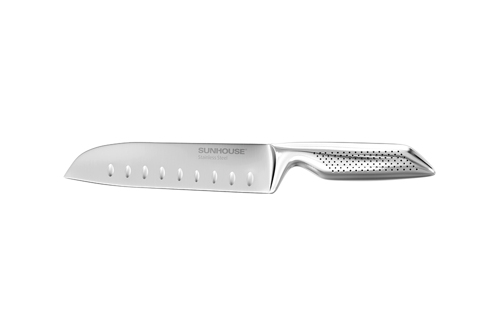 Dao bếp santoku nguyên khối Sunhouse Healthy KS-KN173S1