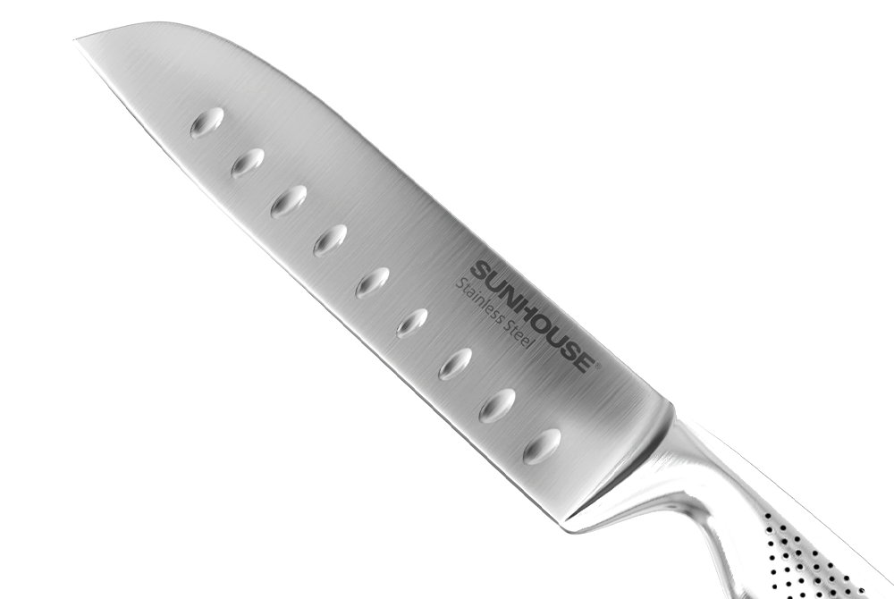 Dao bếp santoku nguyên khối Sunhouse Healthy KS-KN173S1