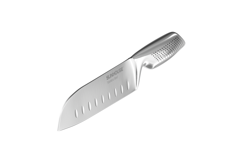 Dao bếp santoku nguyên khối Sunhouse Healthy KS-KN173S1