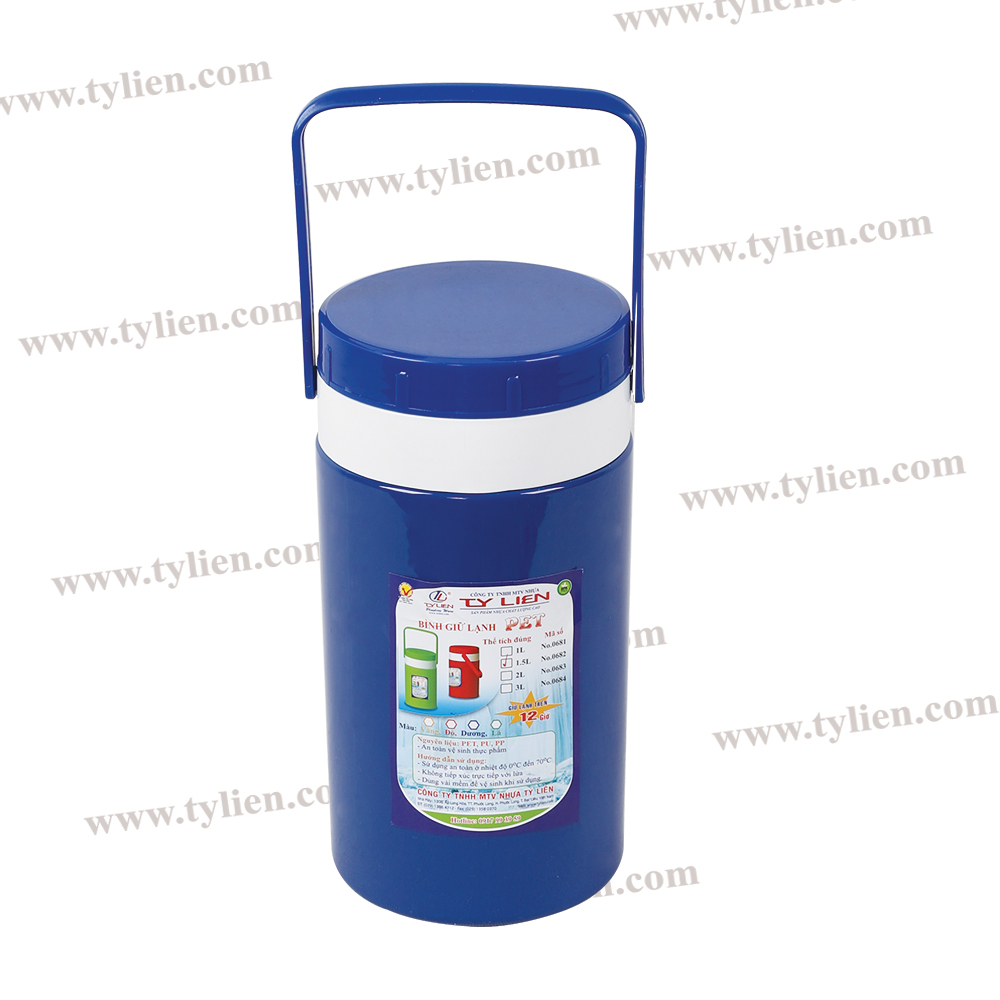 Bình giữ lạnh PET 1.5L nhựa Tý Liên No.0682