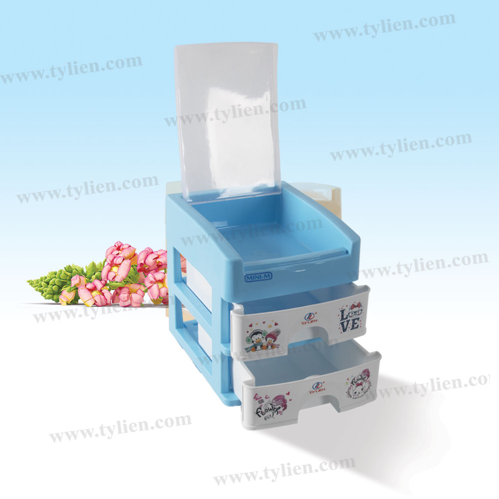 Tủ Nhựa Mini M Trắng Sữa 3 Ngăn nhựa Tý Liên No.0724