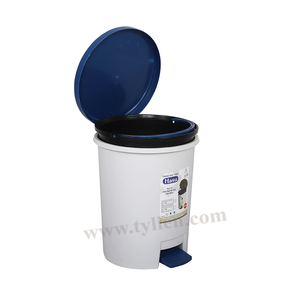 Thùng Rác Tròn Hasu Lớn nhựa Tý Liên No.1326