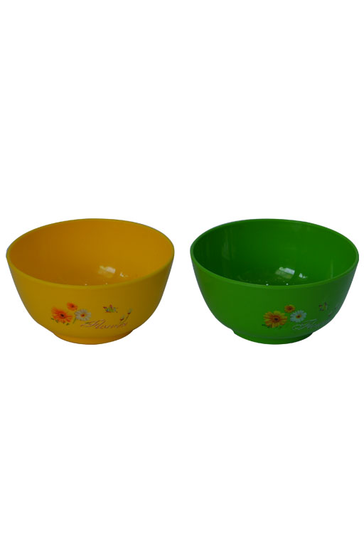 Chén cơm in hoa nhựa Châu Hưng