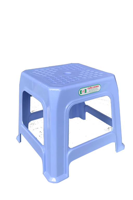Ghế lùn mặt lưới nhựa Châu Hưng