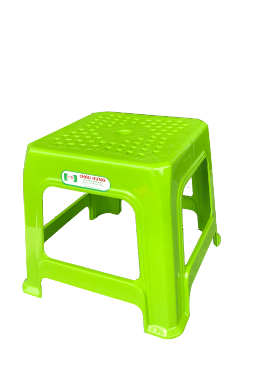 Ghế lùn mặt lưới nhựa Châu Hưng