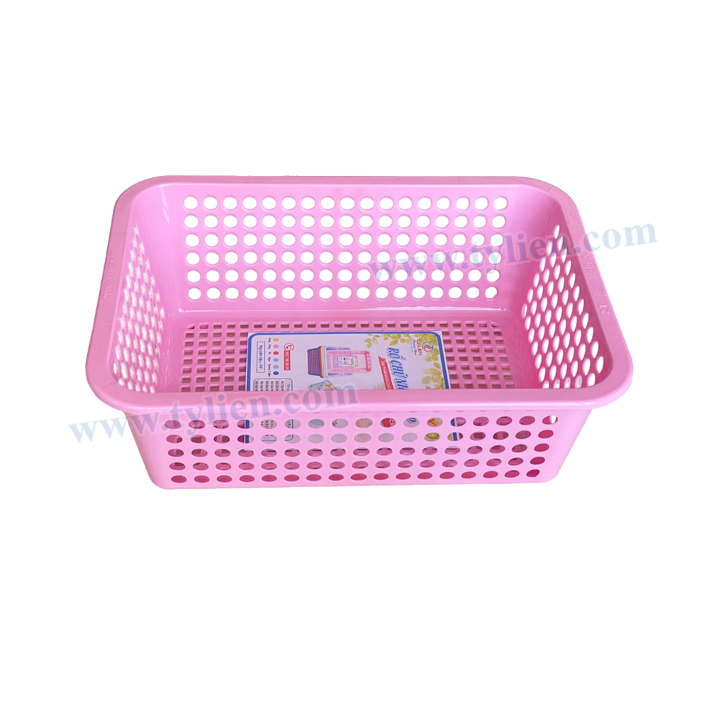 Rổ Chữ Nhật Top 1T7 nhựa Tý Liên No.0917