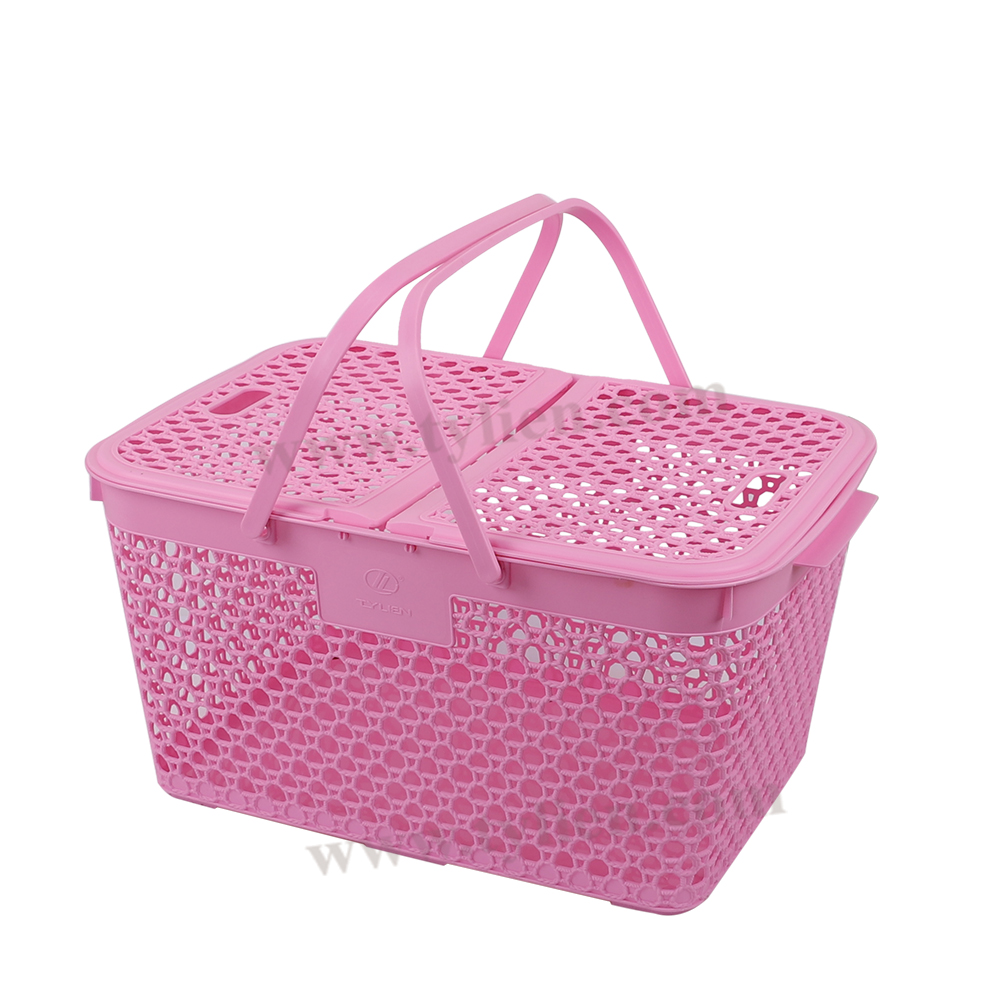 Giỏ Đan Đại (Có Nắp) nhựa Tý Liên No.0608