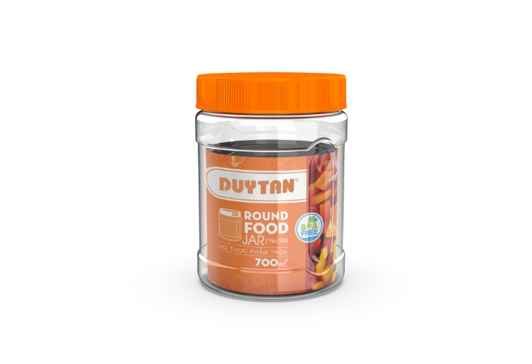 Hũ Thực Phẩm nhựa Duy Tân Matsu Tròn 700ml