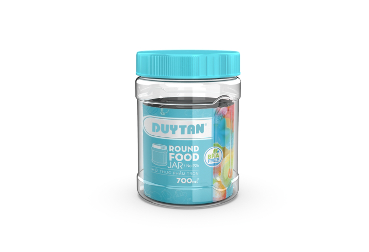 Hũ Thực Phẩm nhựa Duy Tân Matsu Tròn 700ml