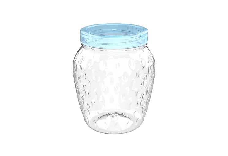 Hũ trái dâu nhựa Duy Tân 80 D90 - 680ml