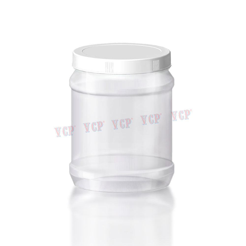Hũ Tròn 160 Nắp nhựa Tý Liên No.T05