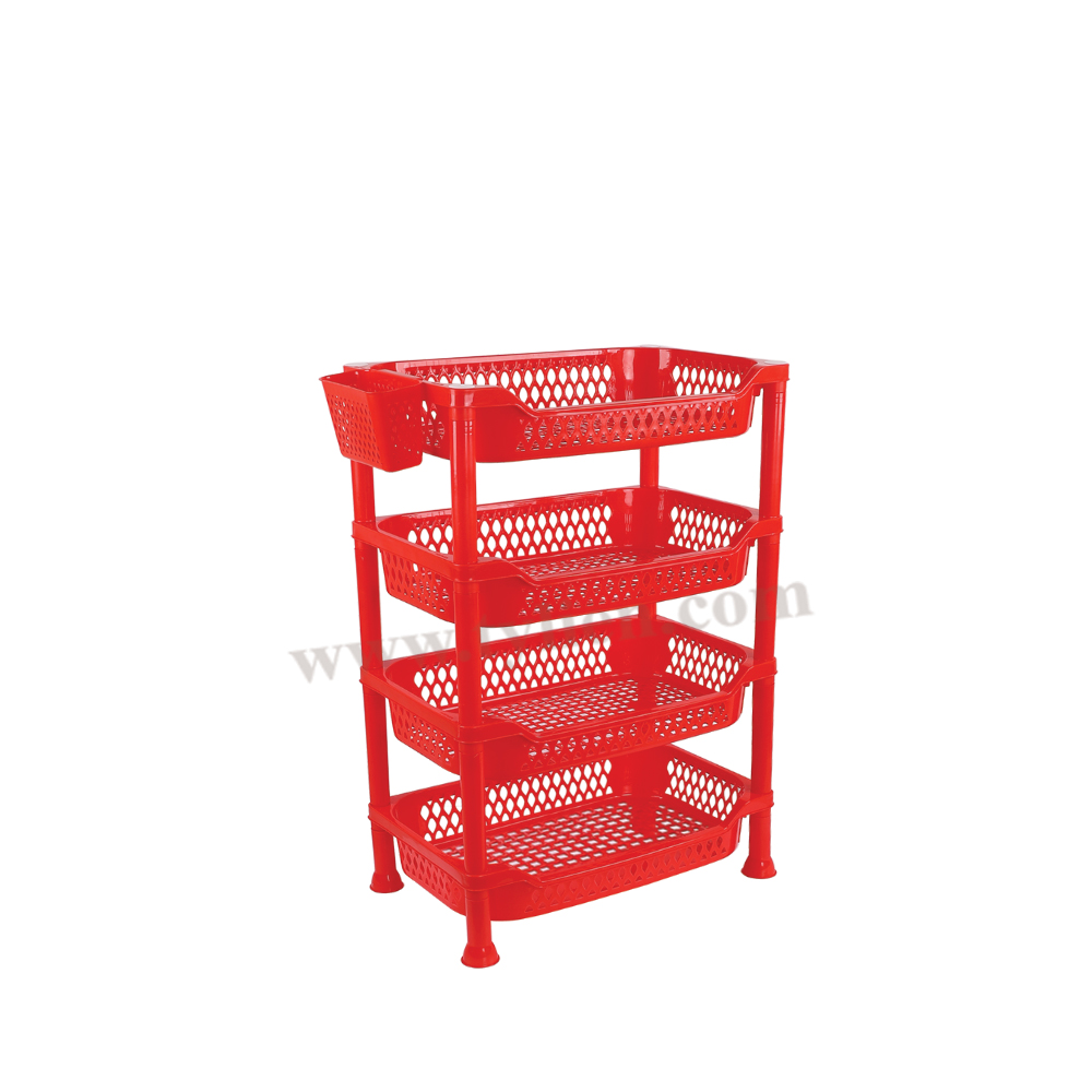 Kệ Trung 4 Tầng Lưới nhựa Tý Liên No.1204-4