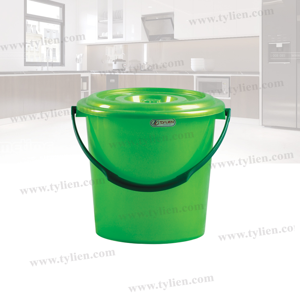 Xô 14L (loại 2) - nắp nhựa Tý Liên No.0207