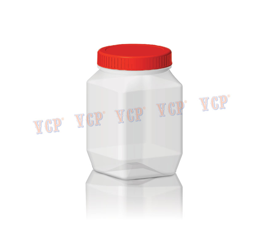 Hũ Vuông 057 nhựa Tý Liên No.V04