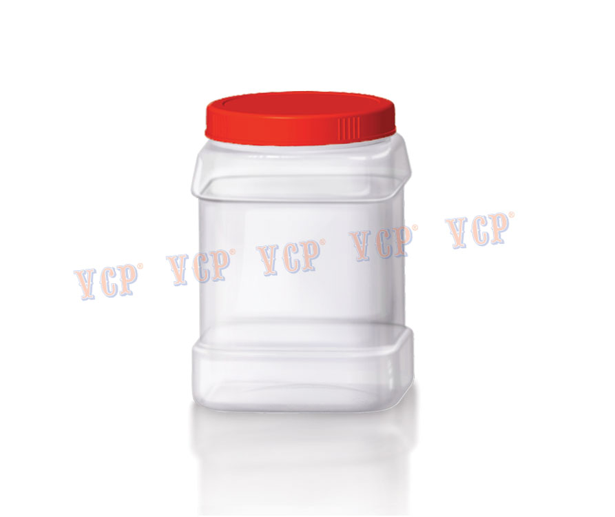 Hũ Vuông 100 nhựa Tý Liên No.V05