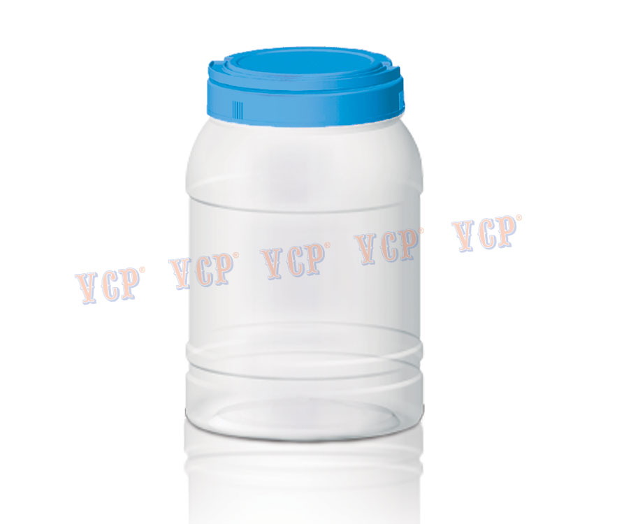 Hũ Tròn 250 Nắp Quai nhựa Tý Liên No.T06