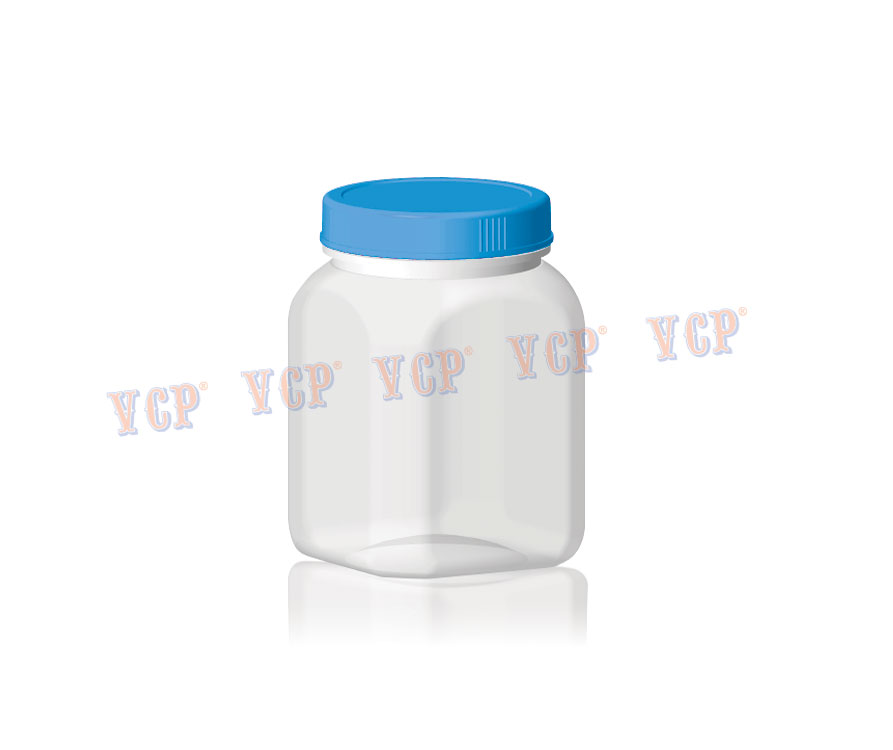 Hũ Vuông 25 nhựa Tý Liên No.V03