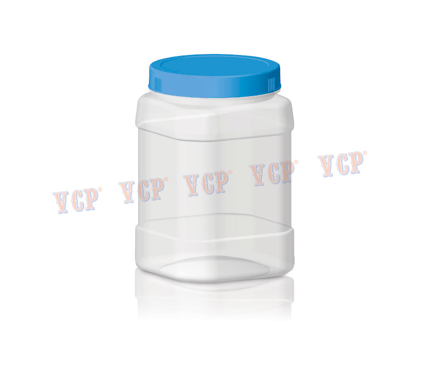 Hũ Vuông 130 nhựa Tý Liên No.V06
