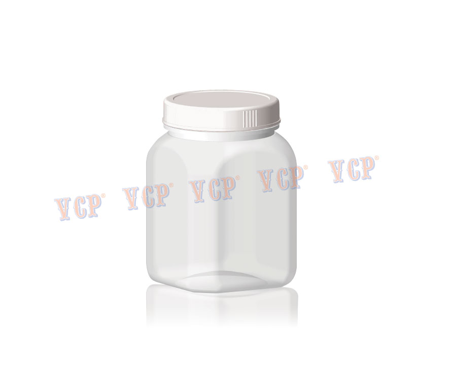 Hũ Vuông 25 nhựa Tý Liên No.V03