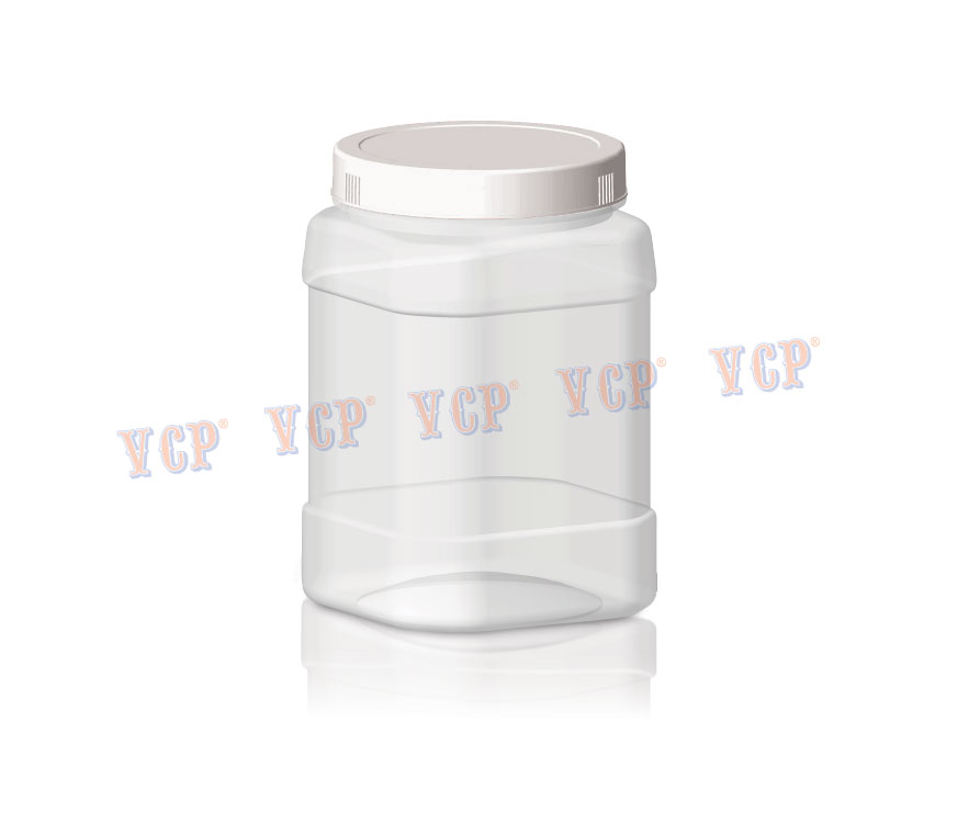 Hũ Vuông 130 nhựa Tý Liên No.V06