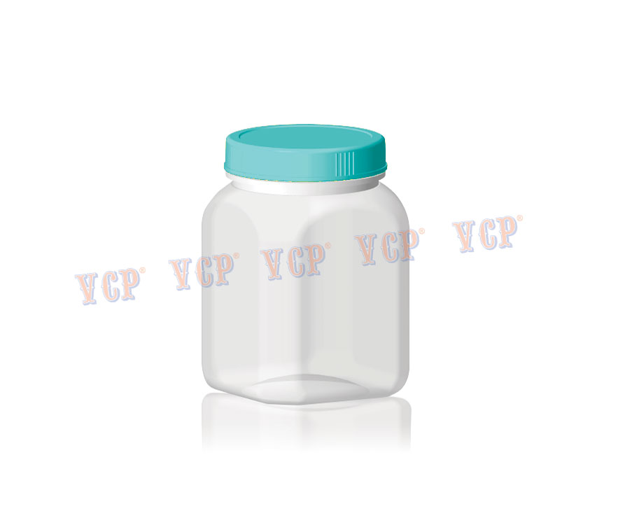Hũ Vuông 25 nhựa Tý Liên No.V03