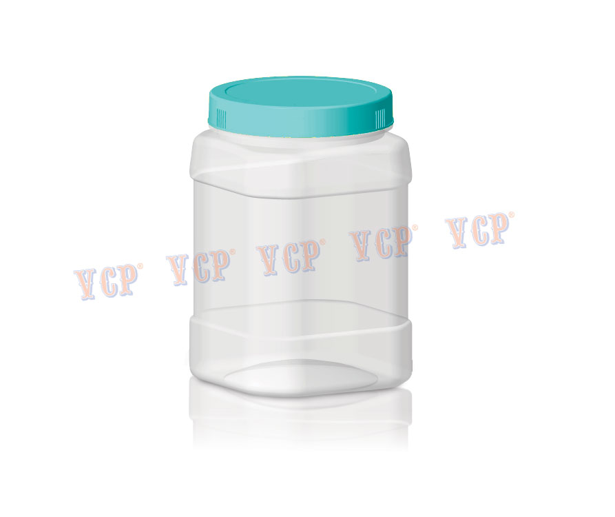 Hũ Vuông 130 nhựa Tý Liên No.V06
