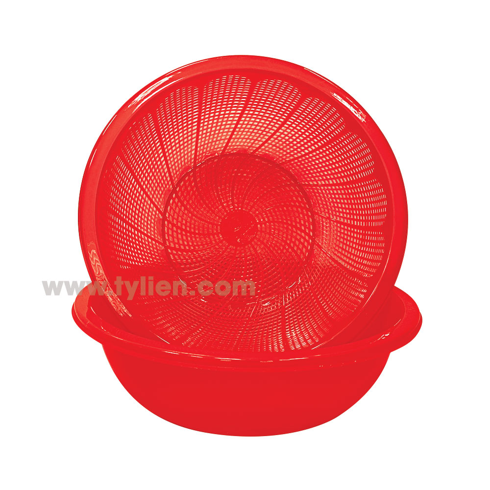 Thau Rổ Đôi 260 nhựa Tý Liên No.0123