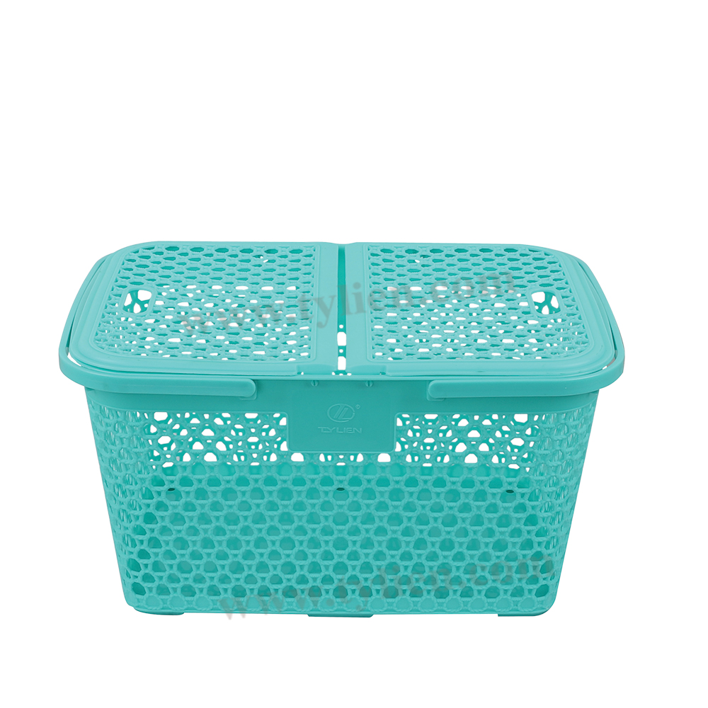 Giỏ Đan Đại (Có Nắp) nhựa Tý Liên No.0608