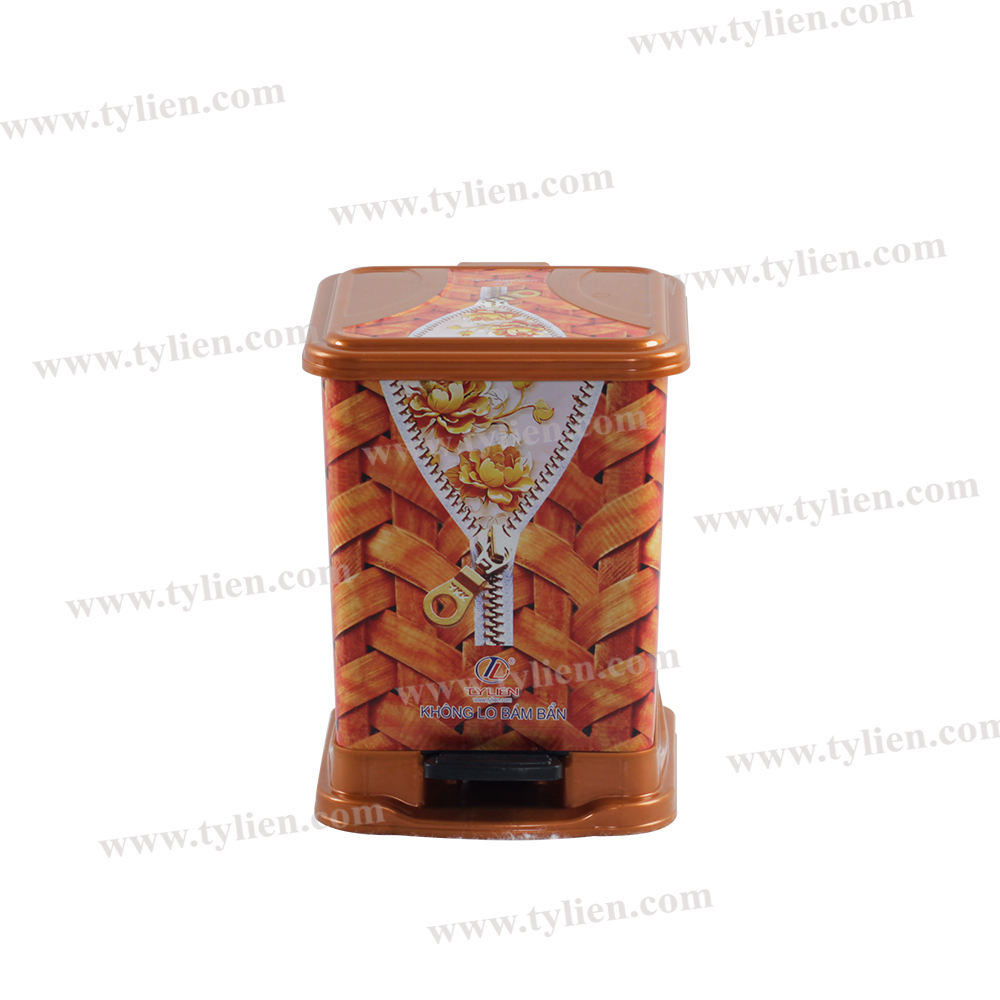 Thùng Rác Vuông Trung nhựa Tý Liên No.1313