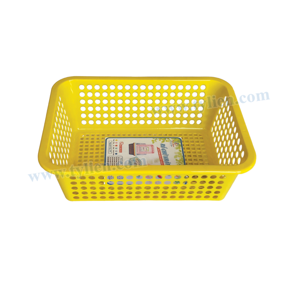 Rổ Chữ Nhật Top 1T7 nhựa Tý Liên No.0917