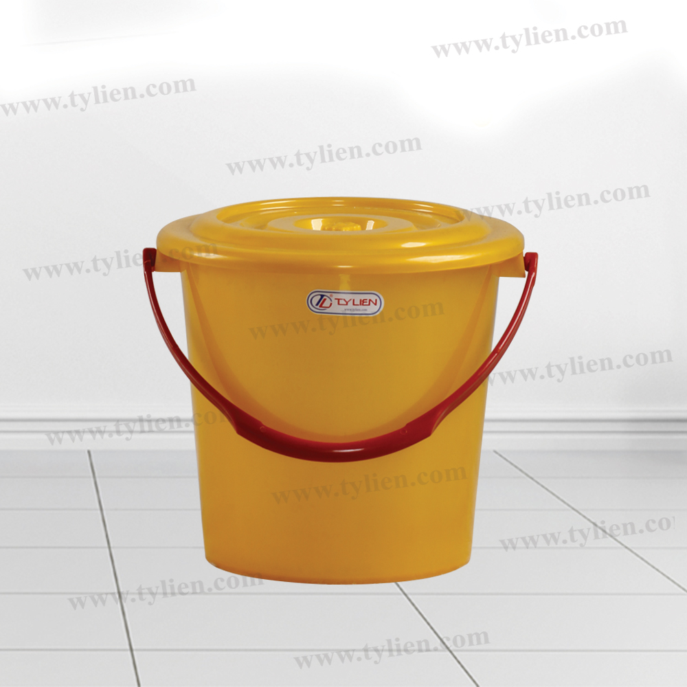 Xô 14L (loại 2) - nắp nhựa Tý Liên No.0207