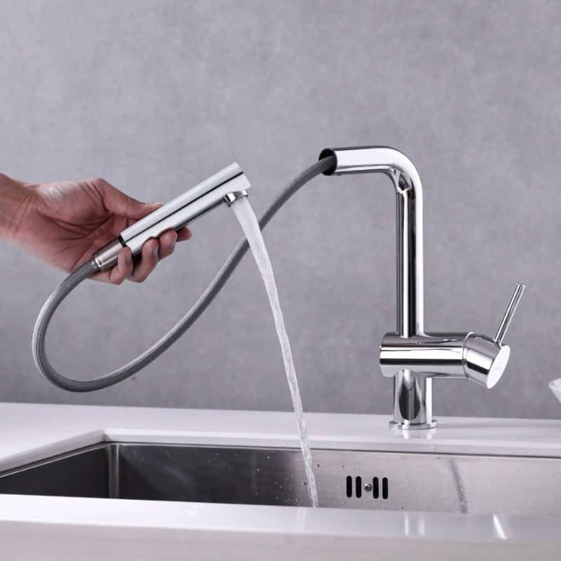 Vòi chậu rửa chén bát Hafele HT21-CH1P254
