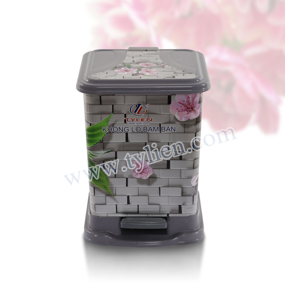 Thùng Rác Vuông Nhỏ nhựa Tý Liên No.1312