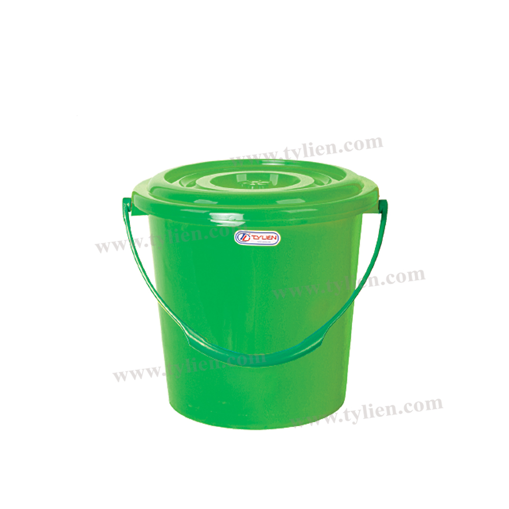 Xô 10L (loại 2) - nắp nhựa Tý Liên No.0205