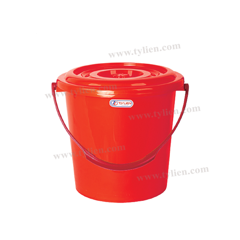 Xô 12L (loại 2) - nắp nhựa Tý Liên No.0206