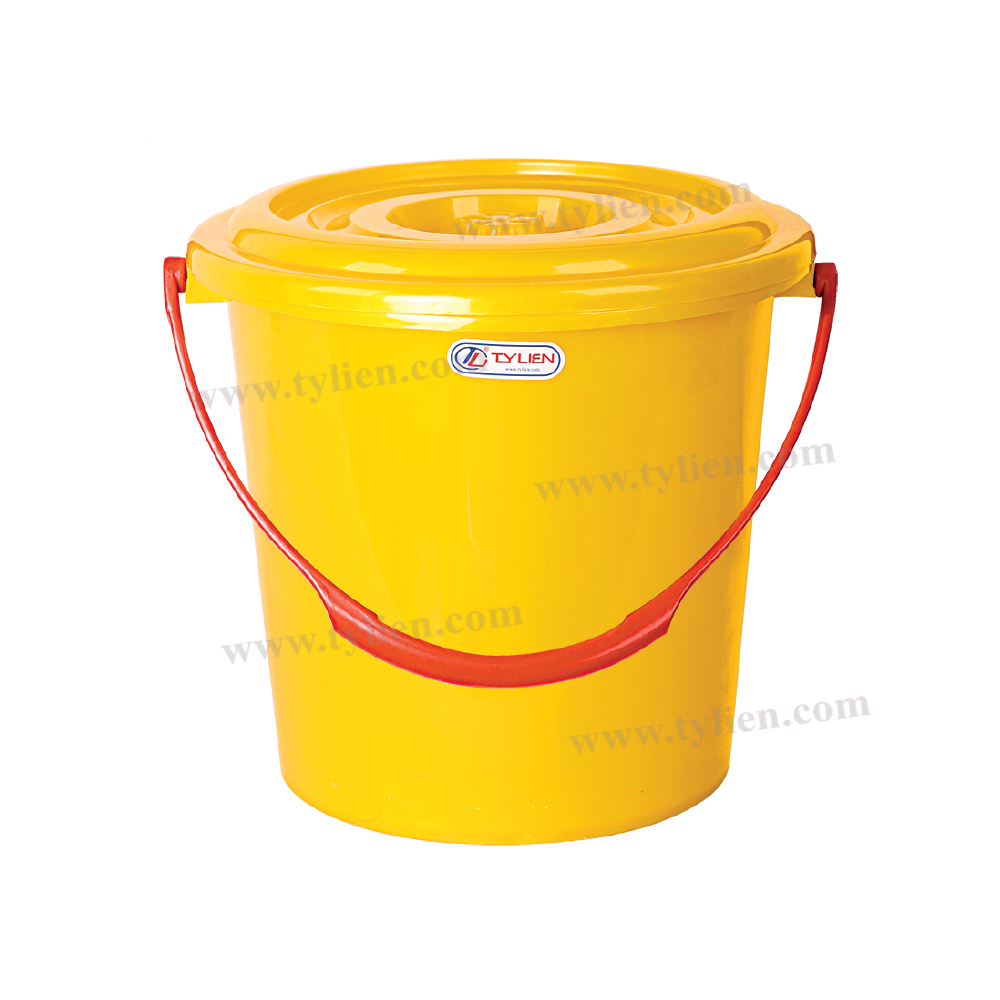 Xô 16L (loại 2) - nắp nhựa Tý Liên No.0208